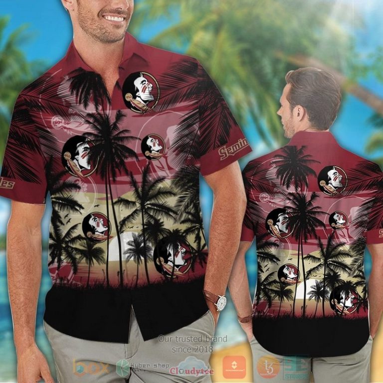 Florida State Seminoles Tropical Hawaiian Shirt And Shorts - Hot Sale 2025 Florida State Seminoles Tropical Hawaiian Shirt And Shorts - Hot Sale 2025