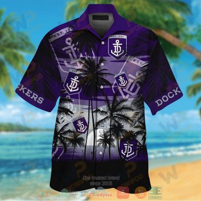 Fremantle Dockers Hawaiian Shirt And Shorts - Hot Sale 2025