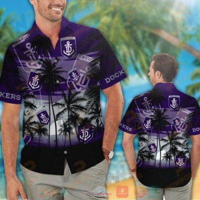 Fremantle Dockers Hawaiian Shirt And Shorts - Hot Sale 2025
