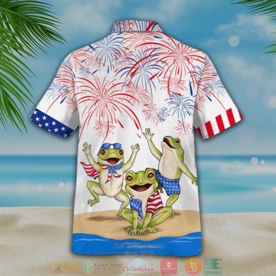 Frogs Independence Day Hawaiian Shirt, Shorts - Hot Sale 2025