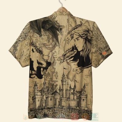 G.O.T Map Pattern Hawaiian Shirt, Short - Hot Sale 2025