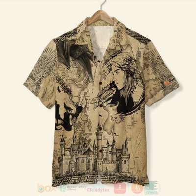 G.O.T Map Pattern Name Hawaiian Shirt, Short - Hot Sale 2025