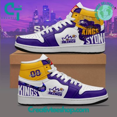 NBL Sydney Kings Personalized Air Jordan 1 Sneaker - soulcals.com