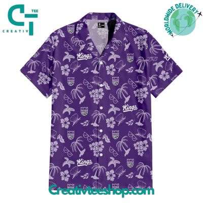 Sacramento Kings Crowned Majesty Hawaiian Set - Teesmith