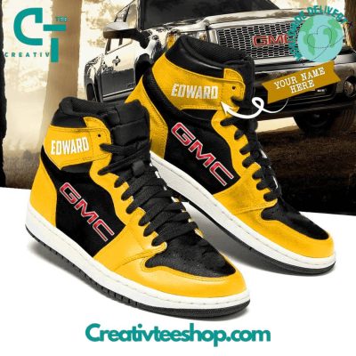 GMC Custom Name High Top Air Jordan 1 Sneaker - soulcals.com