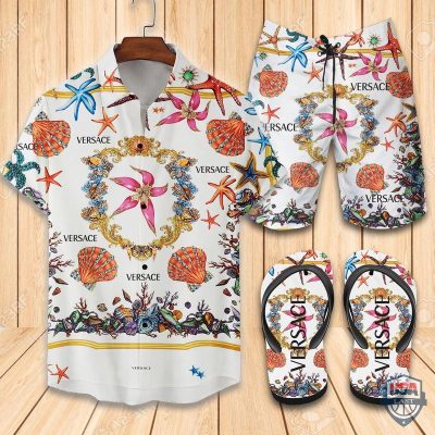 Versace Hawaiian Shirt Beach Short 14 - Hot Sale 2025