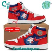 ZSC Lions Schweizer Meister 2025 CHL Final Air Jordan 1 Shoes - Creativteeshop
