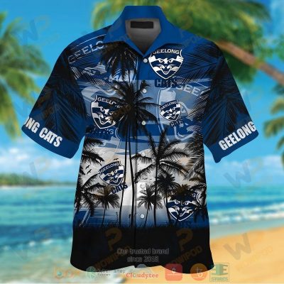 Geelong Cats Hawaiian Shirt And Shorts - Hot Sale 2025