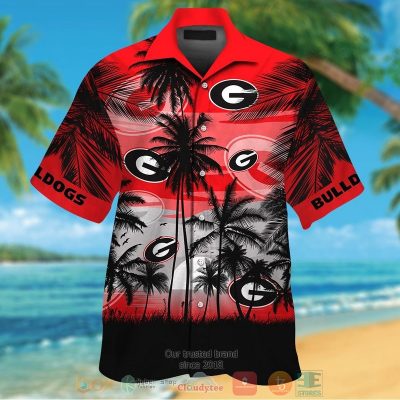 Georgia Bulldogs Tropical Hawaiian Shirt And Shorts - Hot Sale 2025