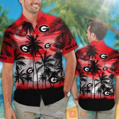 Georgia Bulldogs Tropical Hawaiian Shirt And Shorts - Hot Sale 2025