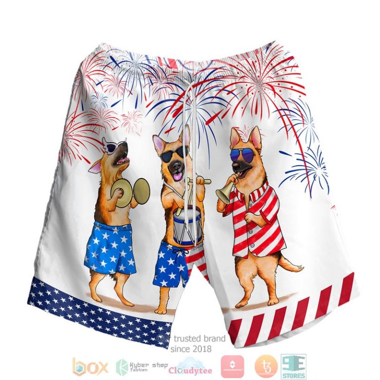 German Shepherd Independence Is Coming Hawaiian Shirt, Shorts - Hot Sale 2025 German Shepherd Independence Is Coming Hawaiian Shirt, Shorts - Hot Sale 2025