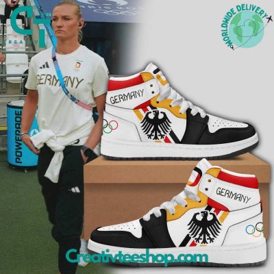 Germany DFB Olympic Team Air Jordan 1 Sneaker - soulcals.com