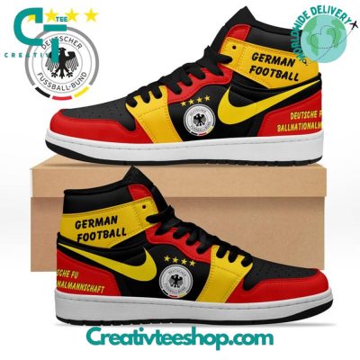 Germany National Football Team Air Jordan 1 Sneaker - soulcals.com