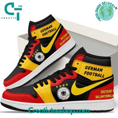 Germany National Football Team Air Jordan 1 Sneaker - soulcals.com