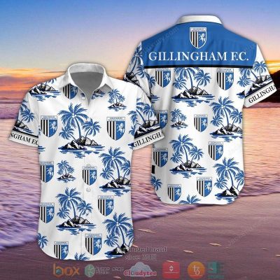 Gillingham Hawaiian Shirt, Short - Hot Sale 2025