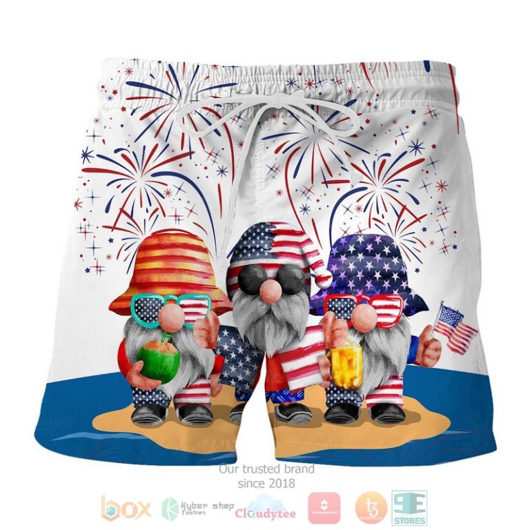 Gnome Independece Day Is Coming Hawaiian Shirt, Shorts - Hot Sale 2025 Gnome Independece Day Is Coming Hawaiian Shirt, Shorts - Hot Sale 2025