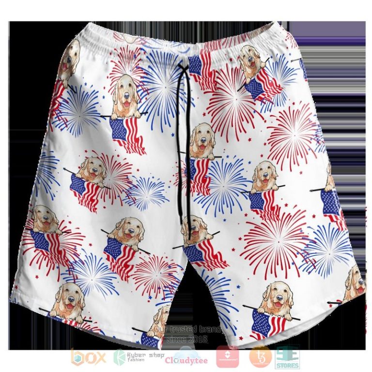 Golden Independence Day Is Coming White Hawaiian Shirt, Shorts - Hot Sale 2025