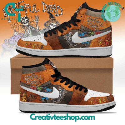 Grateful Dead Halloween Air Jordan 1 Sneaker - soulcals.com