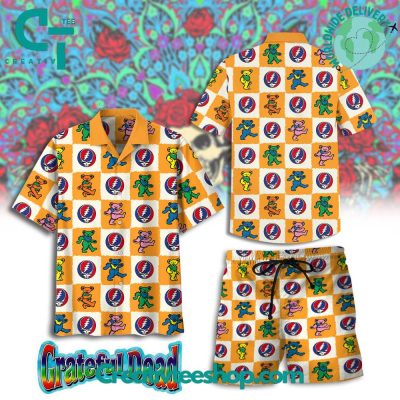 Grateful Dead Rock Band Hawaiian Set - Teesmith
