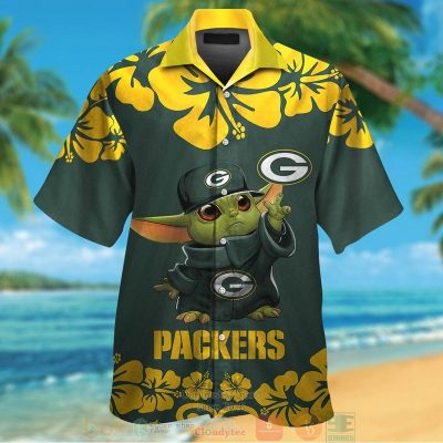 Green Bay Packers Baby Yoda Hawaii Shirt, Shorts - Hot Sale 2025