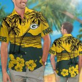 Green Bay Packers Hibiscus Yellow Hawaiian Shirt And Shorts 1 768x768 1.jpg - demo10
