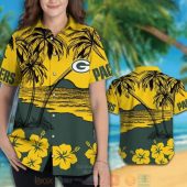 Green Bay Packers Hibiscus Yellow Hawaiian Shirt And Shorts 1 2 768x768 1.jpg - demo10