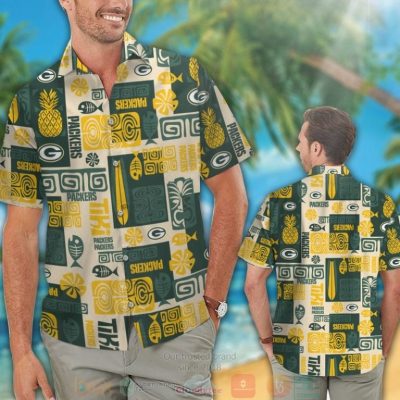 Green Bay Packers Fish Bone Hawaii Shirt, Shorts - Hot Sale 2025