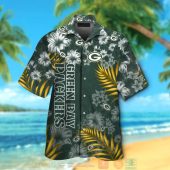 Green Bay Packers Tropical Plants Hibiscus Green Hawaiian Shirt And Shorts.jpg - demo10