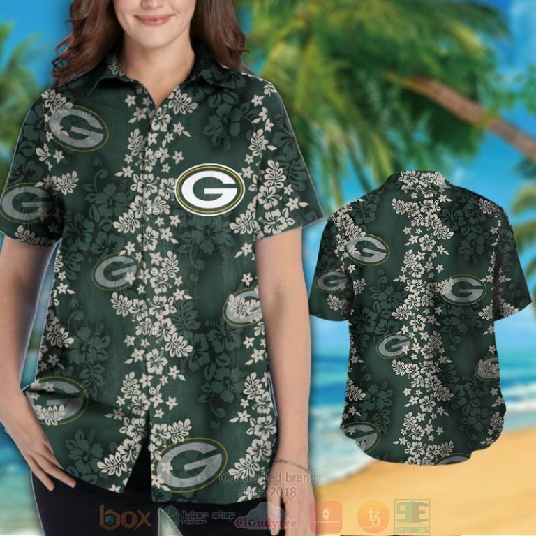 Green Bay Packers Tropical Plants Green Hawaii Shirt, Shorts - Hot Sale 2025