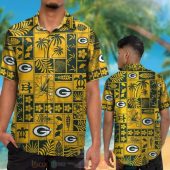 Green Bay Packers Tropical Plants Yellow Hawaii Shirt Shorts 1 768x768 1.jpg - demo10