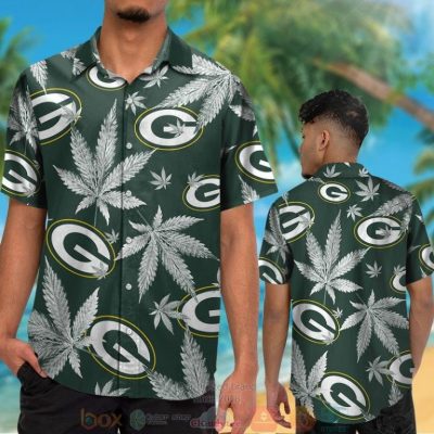 Green Bay Packers Weed Green Hawaii Shirt, Shorts - Hot Sale 2025