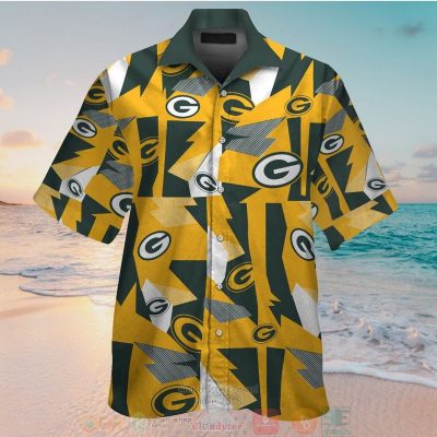 Green Bay Packers Yellow Green Hawaiian Shirt And Shorts - Hot Sale 2025