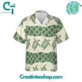 Gucci Green Turtle Summer 2024 Hawaiian Set - demo10