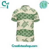 Gucci Green Turtle Summer 2024 Hawaiian Set - demo10