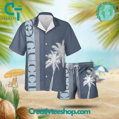 Gucci "Palm Tree" Summer 2024 Hawaiian Set - Teesmith
