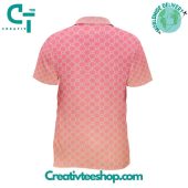 Gucci Pink Sunset On The Beach Summer 2024 Hawaiian Set - demo10