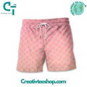 Gucci Pink Sunset On The Beach Summer 2024 Hawaiian Set - demo10