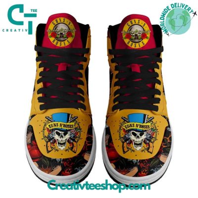 Guns n Roses Appetite For Destruction Air Jordan 1 Sneaker - soulcals.com