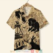 H.p. Map Together They Make One Master Of Death Hawaiian Shirt Shorts.jpg - demo10