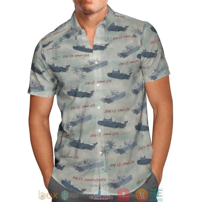 Hmas Adelaide L01 Royal Australian Navy Hawaiian Shirt, Short - Hot Sale 2025