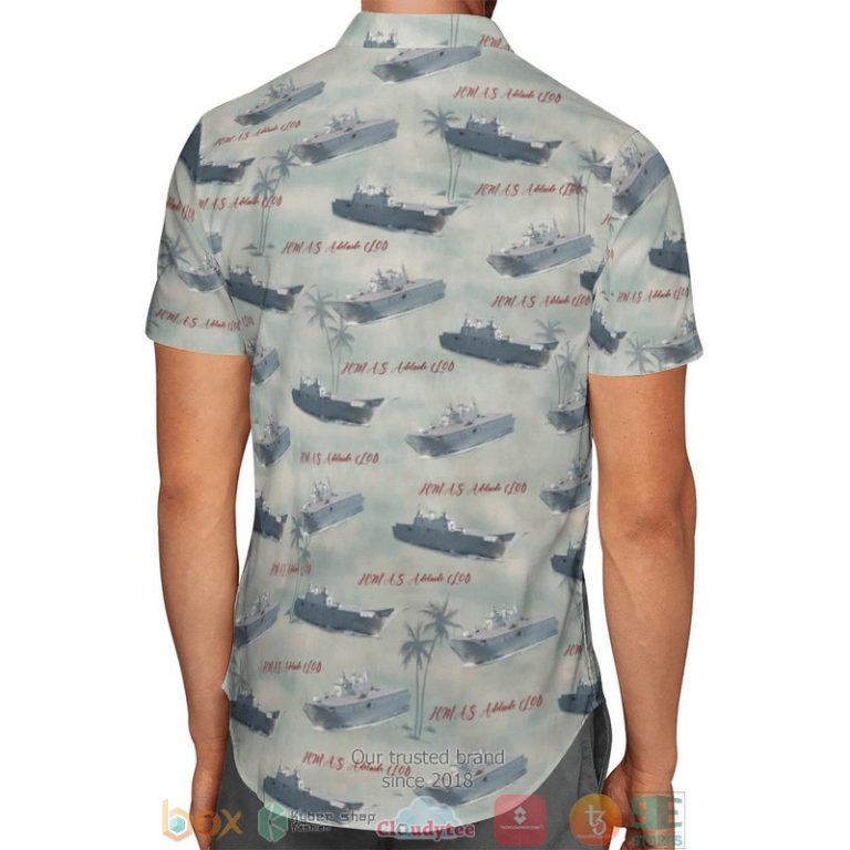 Hmas Adelaide L01 Royal Australian Navy Hawaiian Shirt, Short - Hot Sale 2025