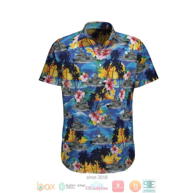 Hmas Arunta Ffh 151 Australian Navy Hawaiian Shirt, Short - Hot Sale 2025