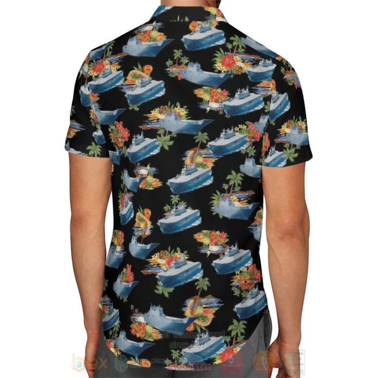 Hmas Canberra L02 Royal Australian Navy, Black Hawaiian Shirt, Short - Hot Sale 2025