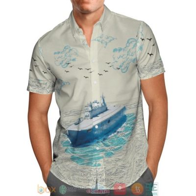 Hmas Canberra L02 Royal Australian Navy Hawaiian Shirt, Shorts - Hot Sale 2025