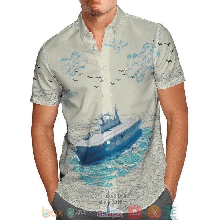 Hmas Canberra L02 Royal Australian Navy Hawaiian Shirt, Shorts - Hot Sale 2025