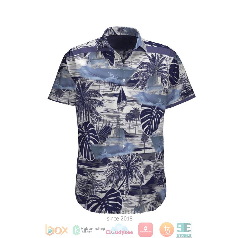Hmas Hobart Ddg 39 Royal Australian Navy Coconut Ship Hawaiian Shirt, Short - Hot Sale 2025