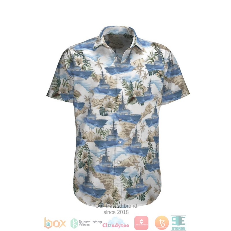 Hmas Hobart Ddg 39 Royal Australian Navy Hawaiian Shirt, Short - Hot Sale 2025