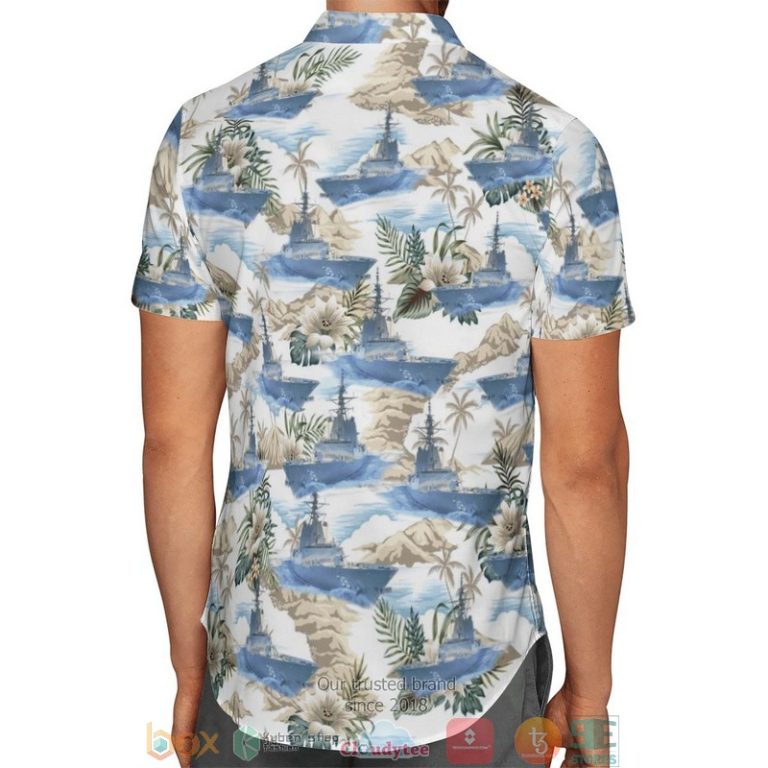 Hmas Hobart Ddg 39 Royal Australian Navy Hawaiian Shirt, Short - Hot Sale 2025