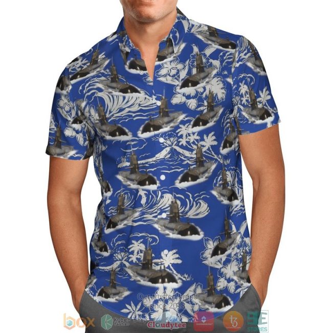 Hmas Rankin Ssg 78 Royal Australian Navy Blue Hawaiian Shirt, Short - Hot Sale 2025