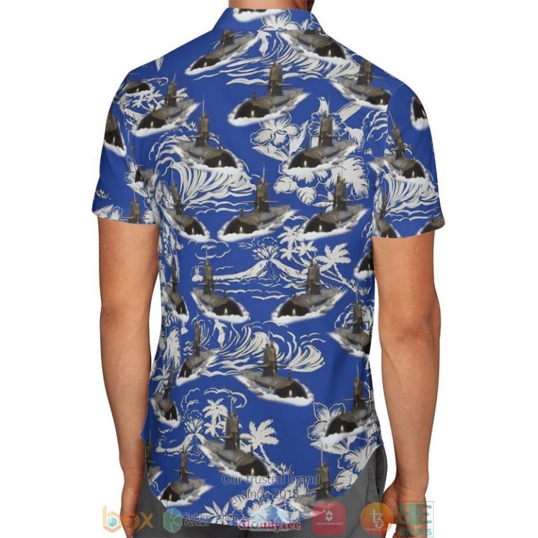 Hmas Rankin Ssg 78 Royal Australian Navy Blue Hawaiian Shirt, Short - Hot Sale 2025